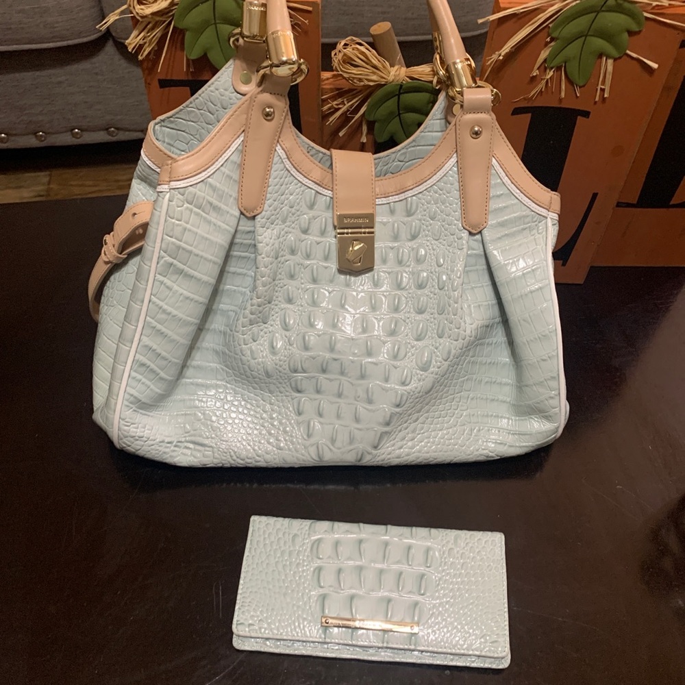 Brahmin Elisa Sea Glass Purse